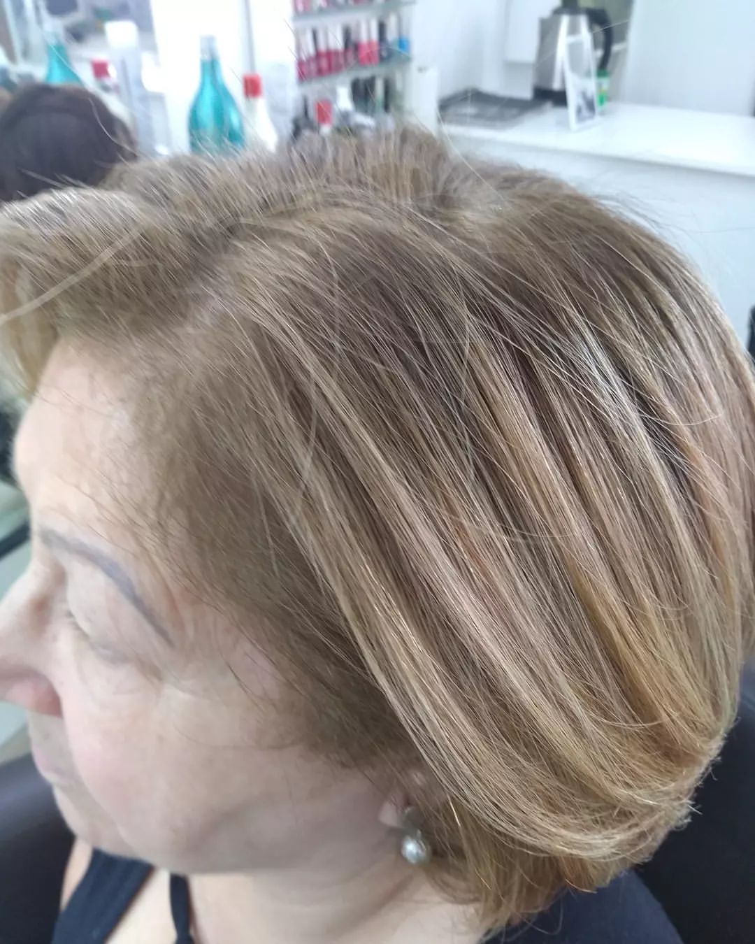 corte feminino no salão Idéias Estetica e Beleza em São José